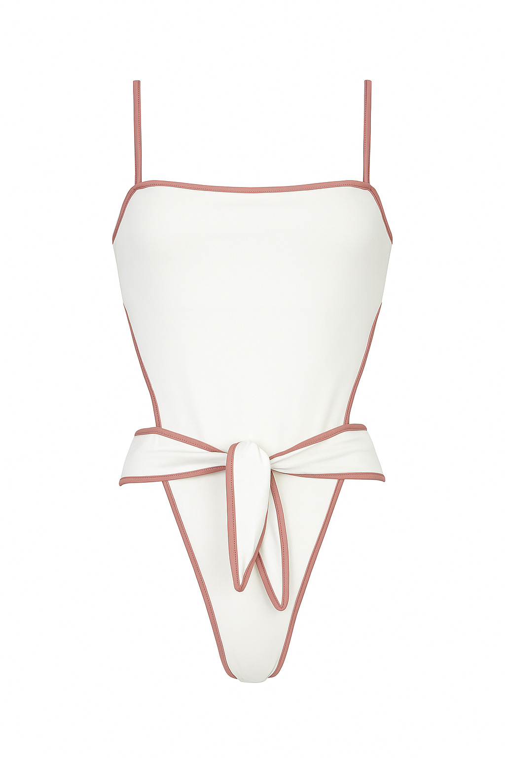 Isla One Piece in Beige & Brown
