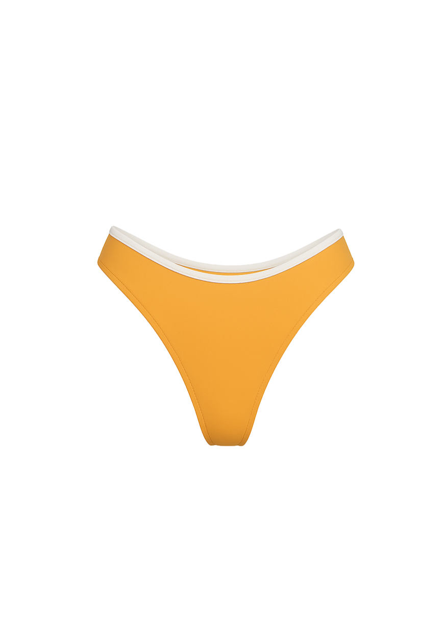 Regular Bottom in Mustard & Beige