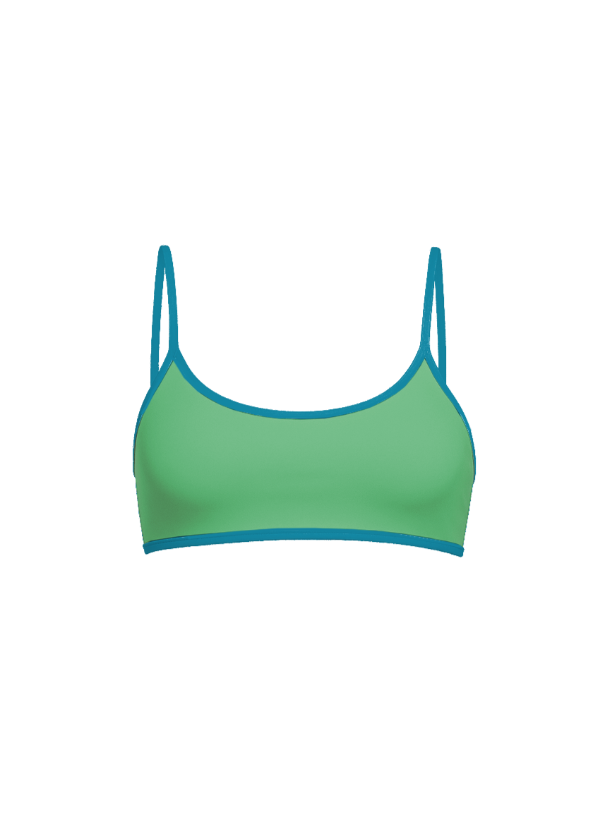 Tierra Top in Jade & Teal