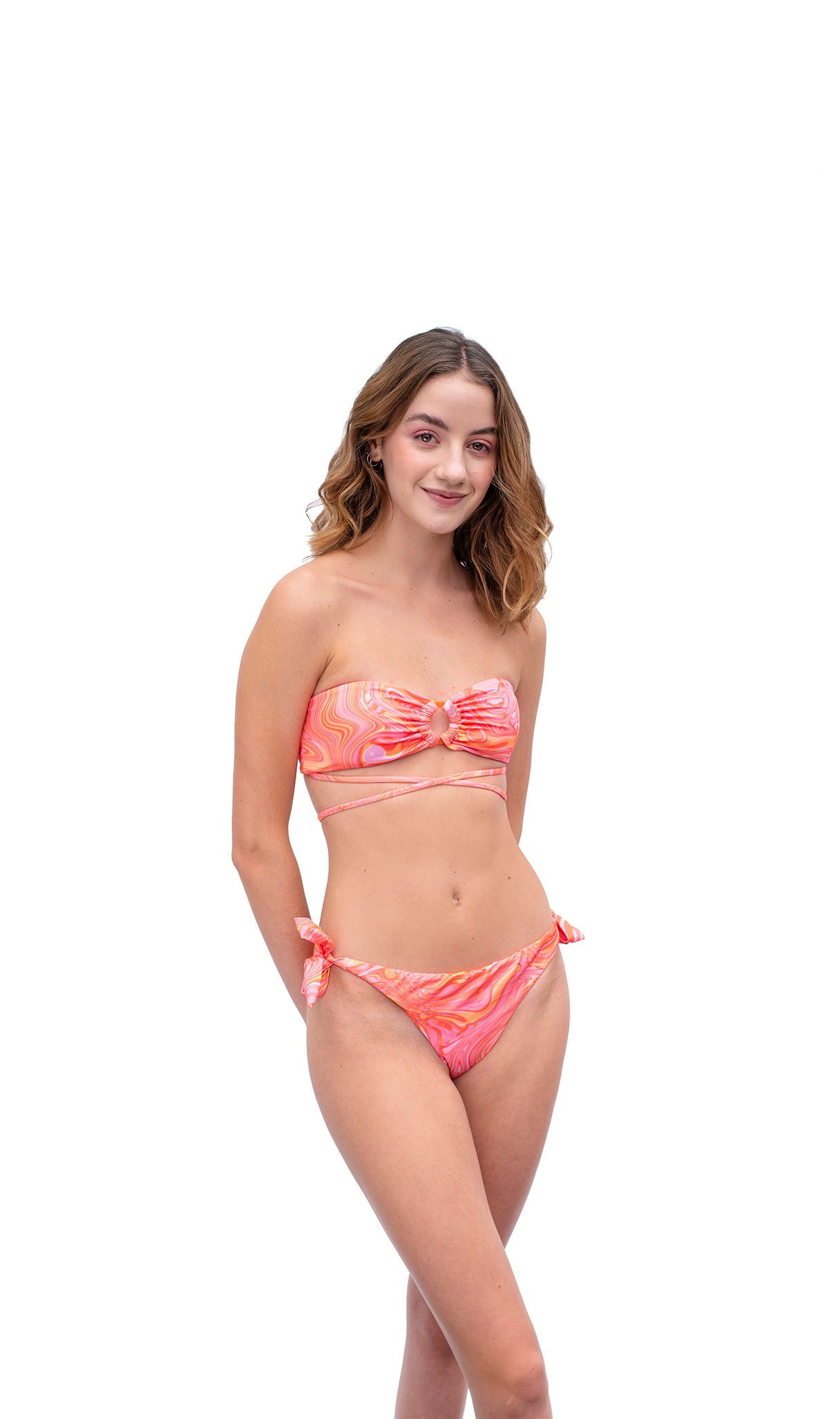 Arrecife Strings Bottom in Pink