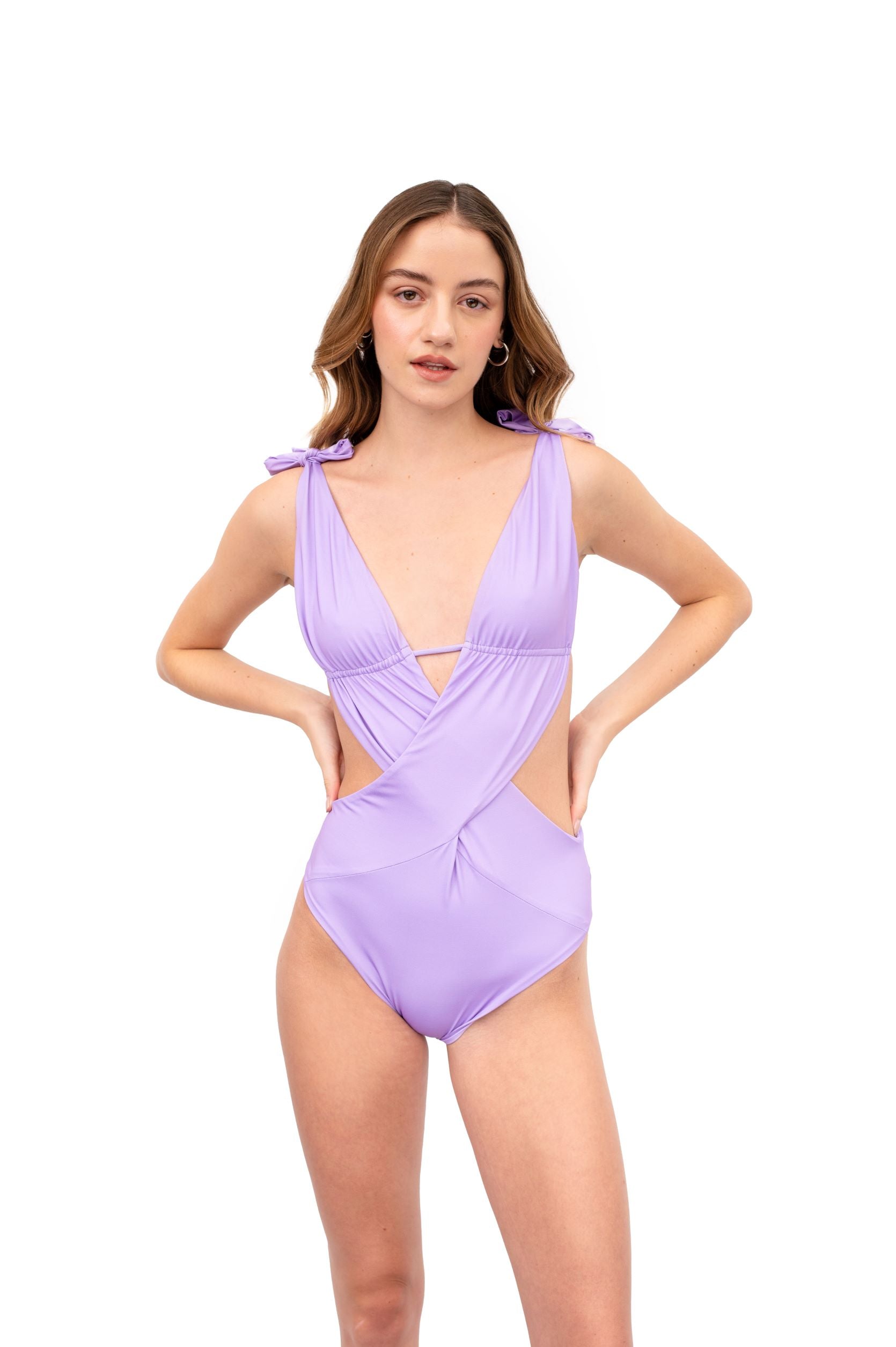 Cumbia One Piece In Purple