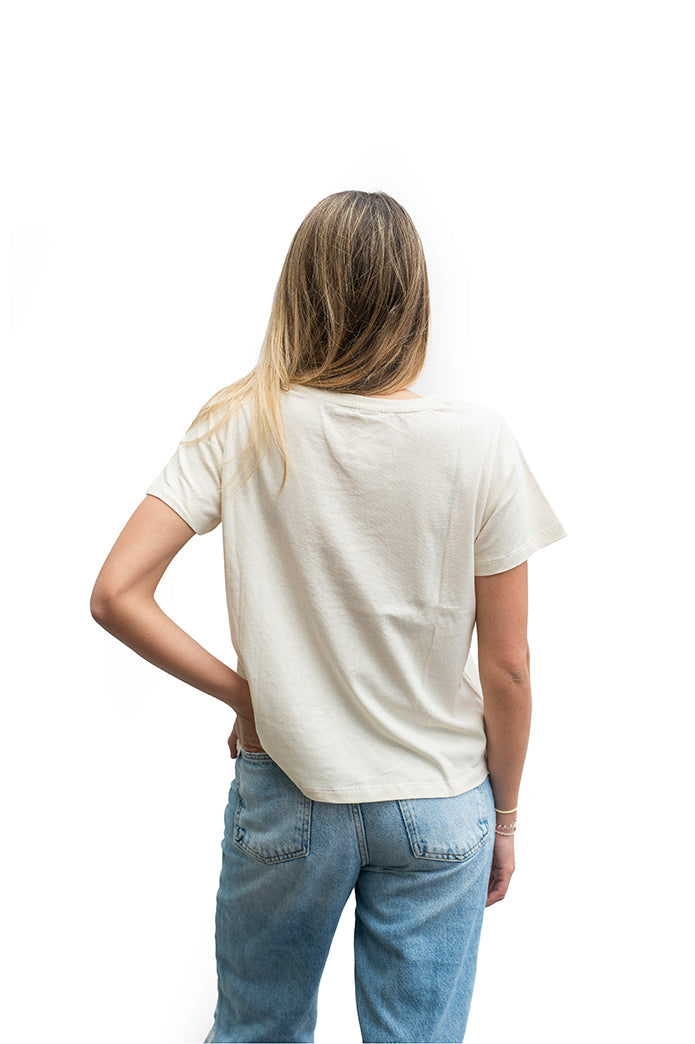 Turtle T-Shirt Beige