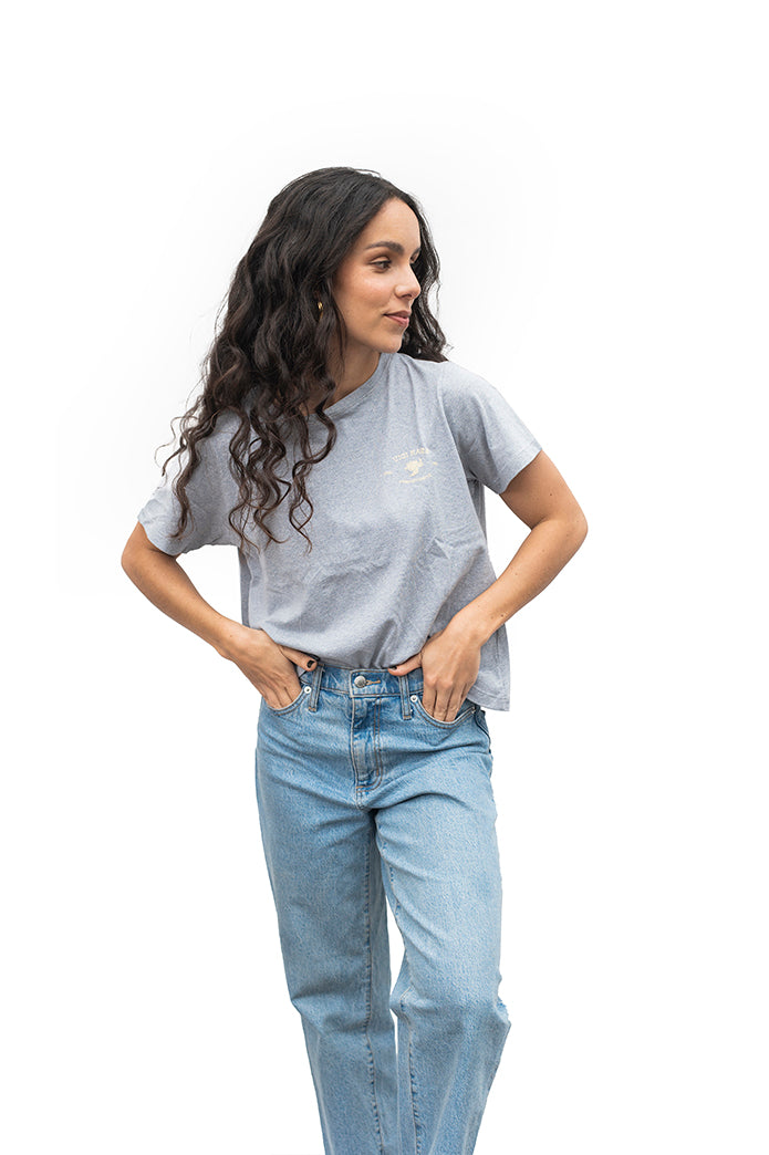 Turtle T-Shirt in Gray