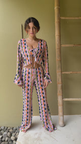 Vinyl Blouse in Devoted