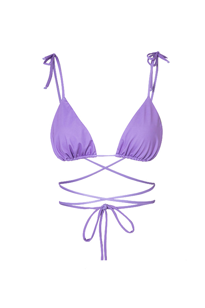 Agua Top In Purple