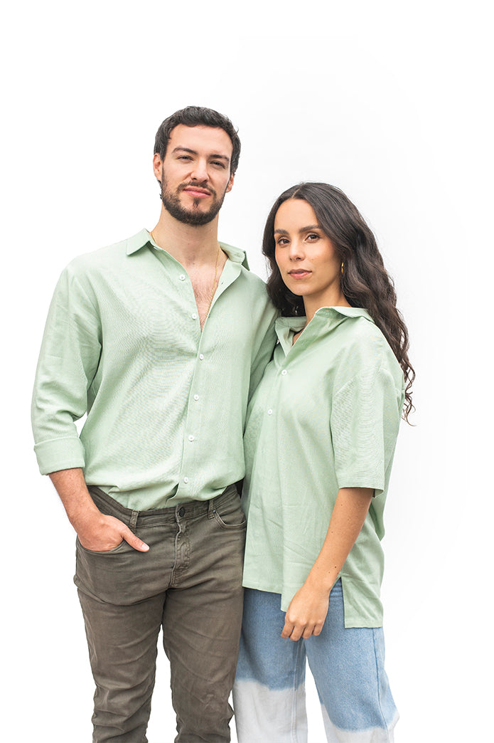 Camisa Sole in Green