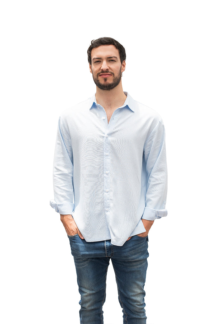 Camisa Vento in Blue