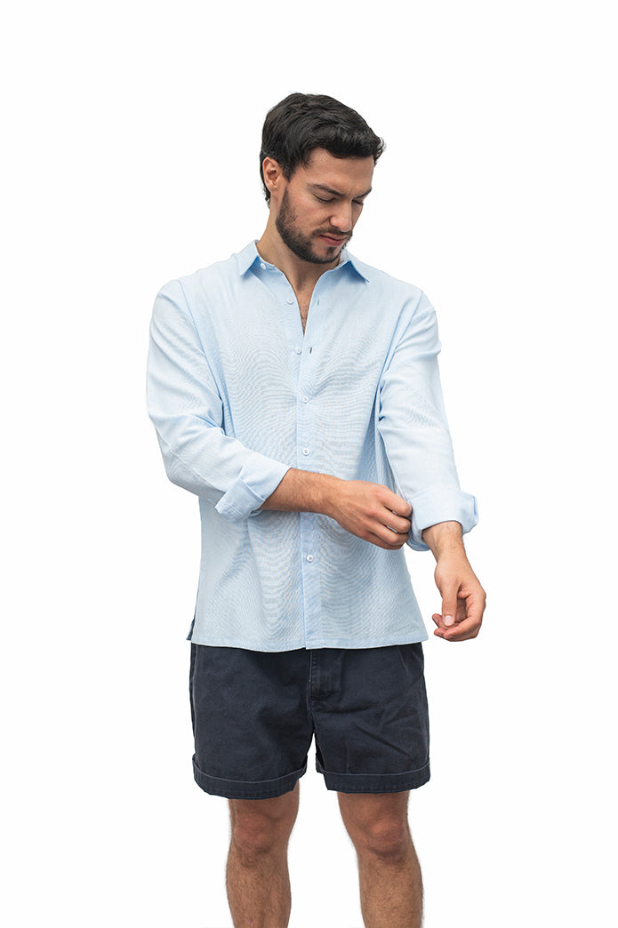 Camisa Vento in Blue