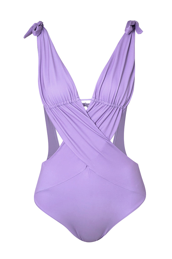 Cumbia One Piece In Purple